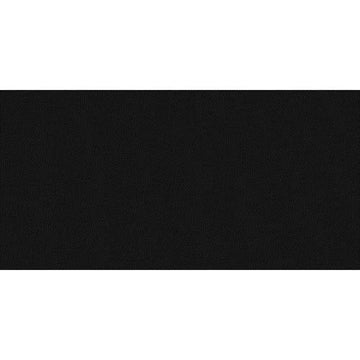 Domino Black Flat 12x24