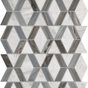 Ashen Palissandro & Carrara Wh Hinge