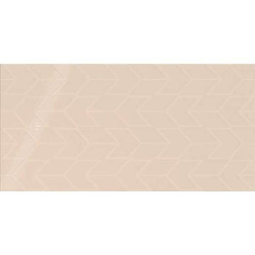 Almond Chevron 12x24