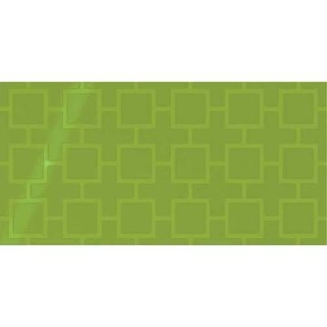 Vivid Green Square Lattice 12x24