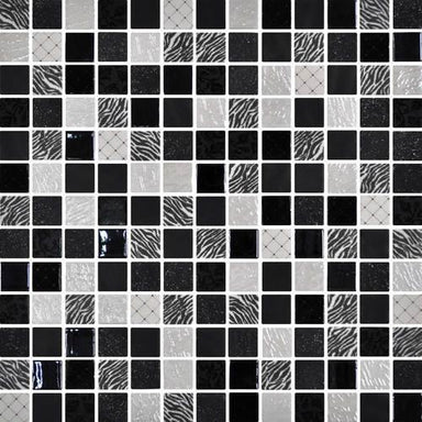 Uptown Glass Mosaic - Square Flooring by Dal Tile
