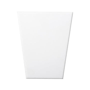 White Wedge Smooth 5"x6"